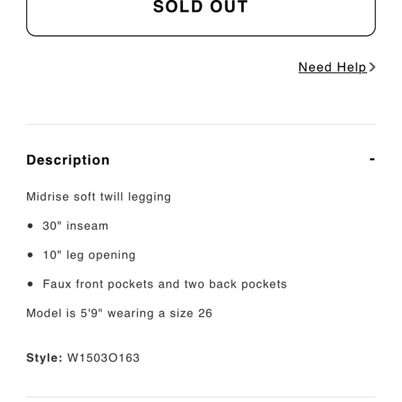 Rag & Bone Women’s The Leggings Size 28 - Picture 7 of 9